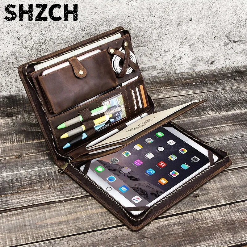 Leather Tablet Storage Bag for - đánh giá và giá Tablet Tech Accessories
