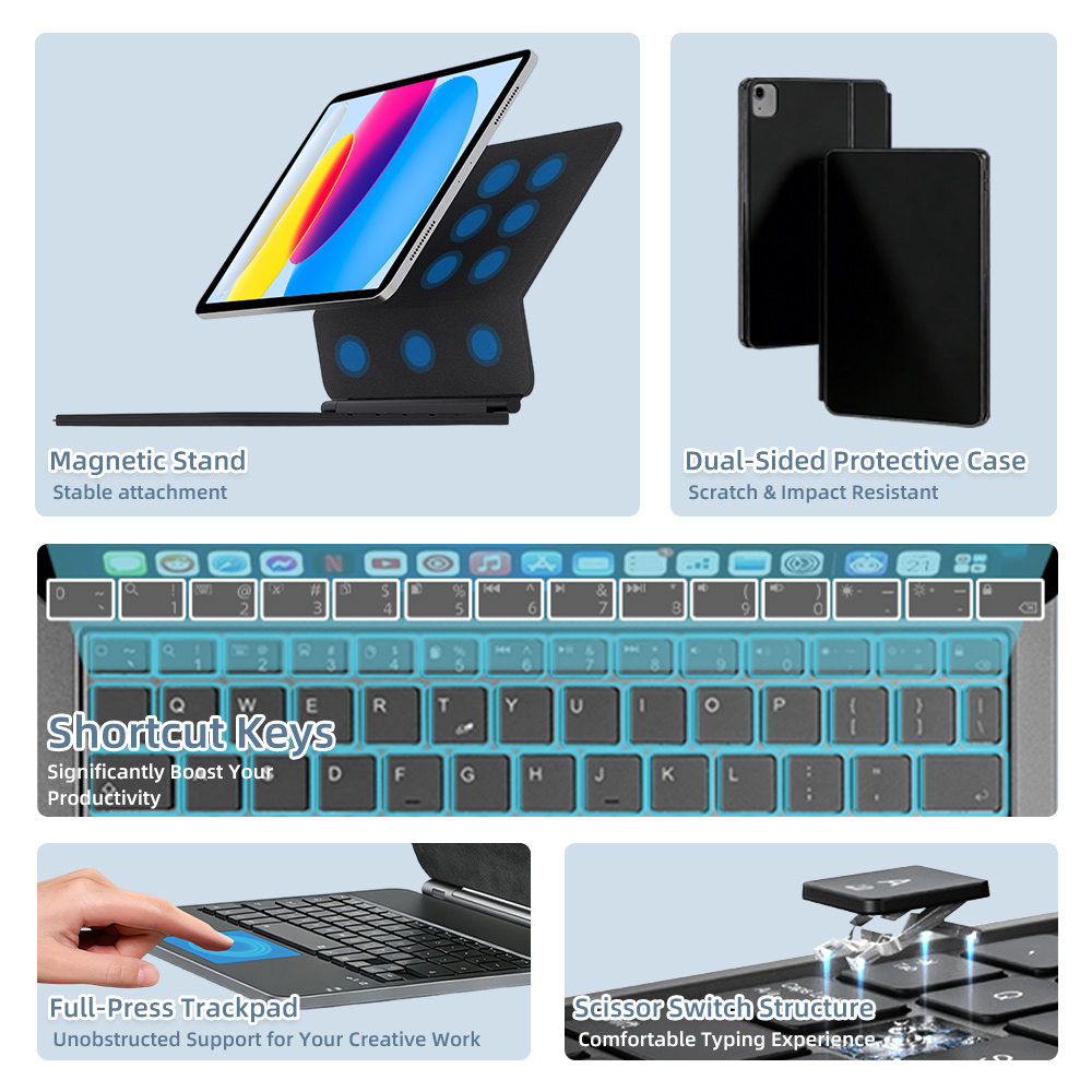 2026 Magic Keyboard with Bluet - đánh giá và giá Tablet Accessories Case
