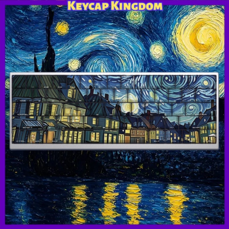 Van Gogh Starry Sky Theme Keyc - đánh giá và giá Tablet Accessories For Gaming