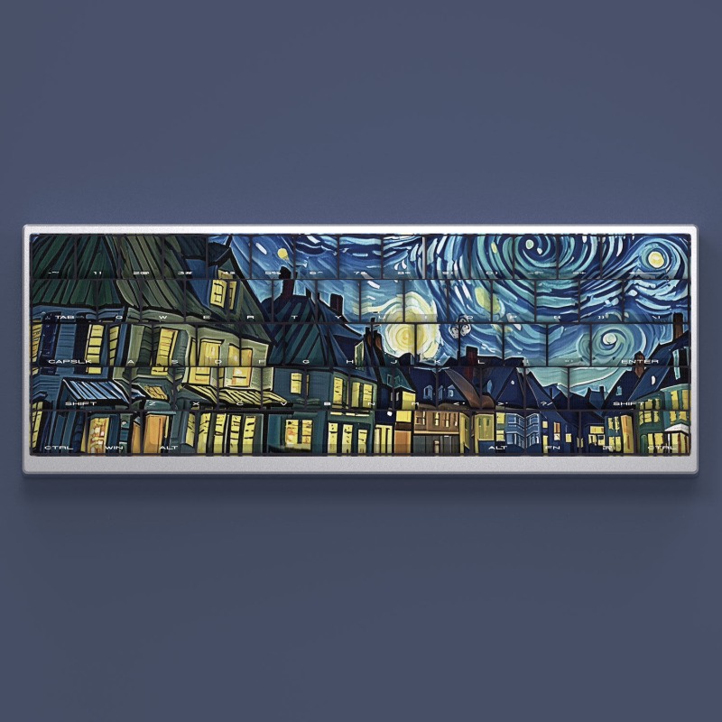 Van Gogh Starry Sky Theme Keyc - đánh giá và giá Tablet Accessories For Gaming