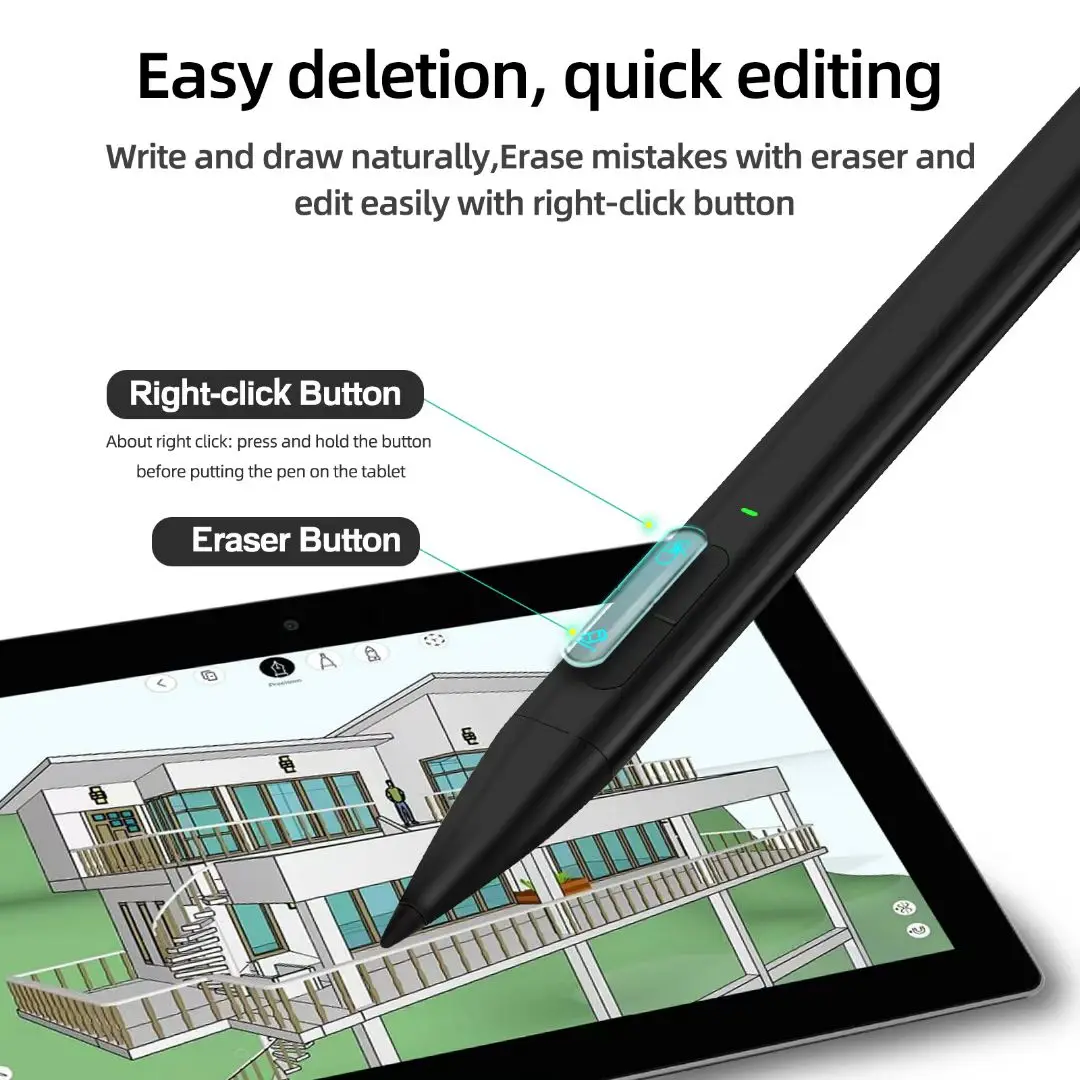 4096 Stylus Slim Pen 2 for Mic - đánh giá và giá Bluetooth Trackpad