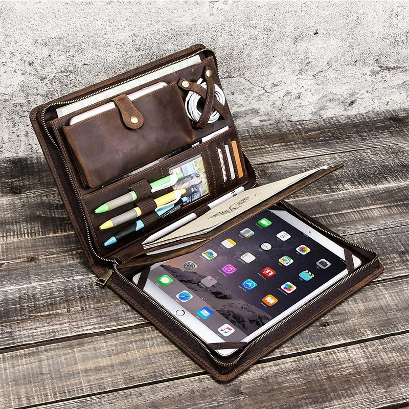 Leather Tablet Storage Bag for - đánh giá và giá Tablet Tech Accessories