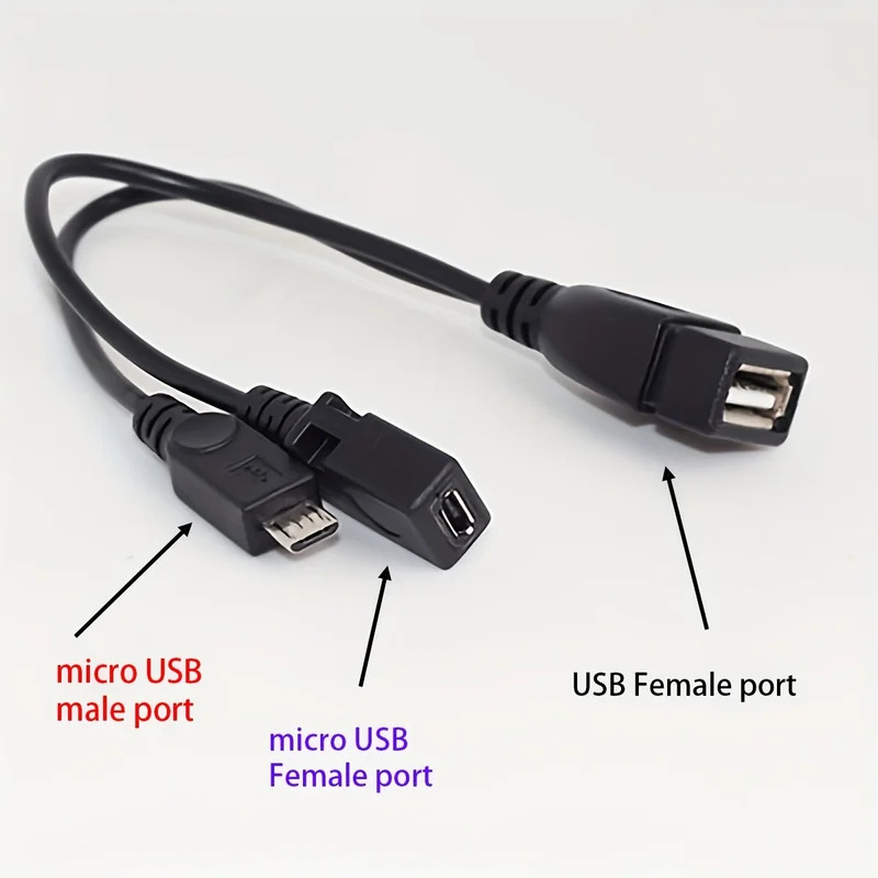2-in-1 OTG USB to Micro USB Sp - đánh giá và giá Tablet Tech Accessories