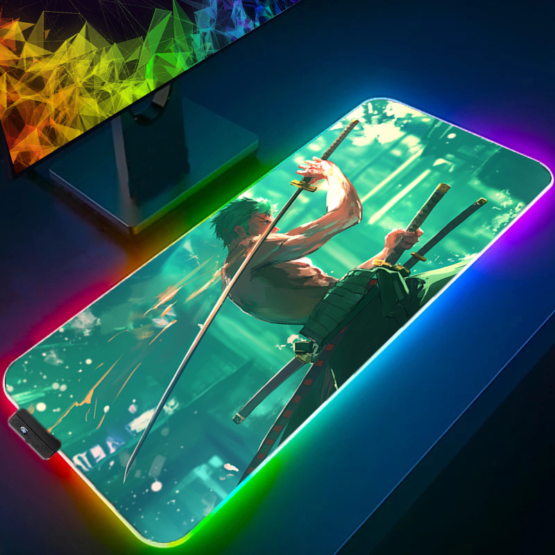 ONE PIECE Zoro Mouse Pad RGB G - đánh giá và giá Tablet Accessories For Gaming